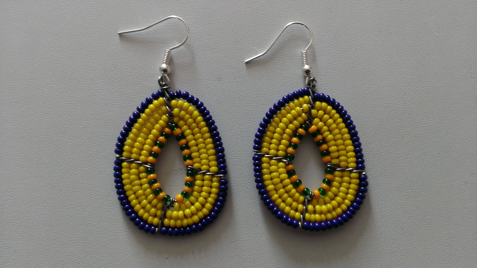 Boucles d'oreilles Massai